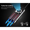 ineo Aluminum M.2 2280 SSD Heatsinks with 20mm Fan and