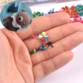 1000PCs Multicolor Round Mini Brads Scrapbooking Embellishment Paper Fastener Brad Metal Crafts for DIY handicrafts Decoration