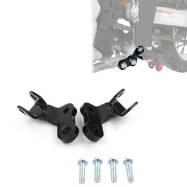 Xitomer Rearward Foot peg Lowering Kit Fit for DR650 1996-2016 2017 2018 2019 DR650 2020 2021 2022 2023 2024 DR650, Motorcycle Foot Peg Lowering Plates Rearward