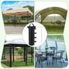 Pack of 4 Gazebo Sandbags, Weights for Gazebo with 8