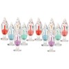 IWOWHERO 12pcs Ice Cream Shaped Lip Gloss Tubes Refillable Lip
