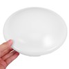 MUCKLILY 7.36In Round Twist-On Clip Ceiling Light Shade Covers, 2