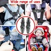 2-Pack Anti-Escape Car Seat Safety Clips - Universal Chest Strap