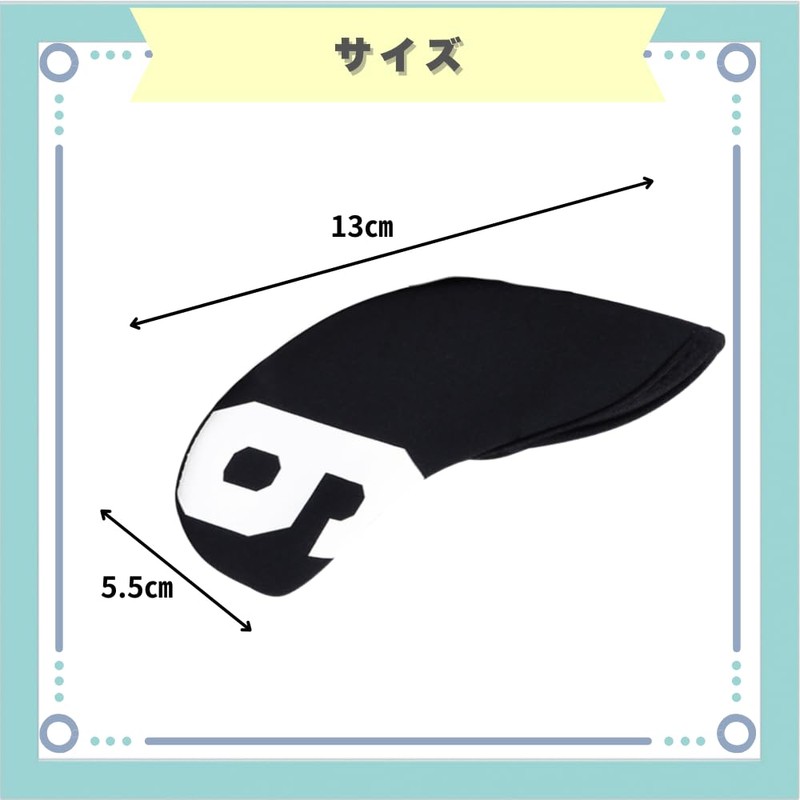 ideastore Golf Iron Covers Headcovers Wedge Covers Club Headcovers Set