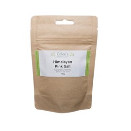 Caley's Apothecary Himalayan Pink Salt Coarse, 2-5mm, Natural, Resealable Pouch (100g)