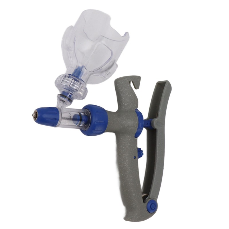 Livestock Syringe 0.1 to 2ml Continuous Syringe Adjustable Stainless Steel