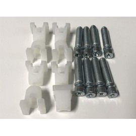 Panhandle Auto Fastener fits Impala Belair Biscayne 62-67 Headlight Adjuster headlamp Adjusters 1” Screws