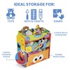 Sesame Street 6 Bin Design and Store Toy Organizer by
