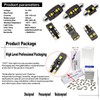 ZIYO ZPL9125 - (15 Bulbs) LED Interior Light Kit Package