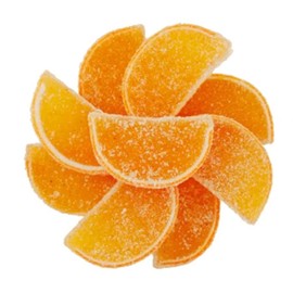 NY Spice Shop Chili Mango Fruit Slices Candy - 1 Pound Spicy Flavor Chewy Jelly Fruit Slices Candy - Old Fashioned Sliced Chili Mango Fruits Gummies - Gummy Fruits Snacks for Christmas Holiday Gifting