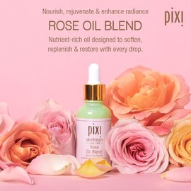 Pixi Beauty Rose Oil Blend Nourishing Face Oil with Rose Pomegranate Oils 1 01 fl oz 30 ml