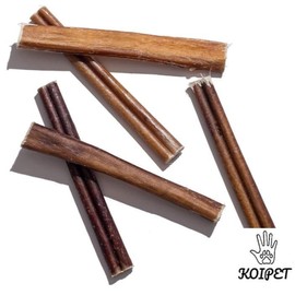 KOI PET Bully Sticks, Chew Sticks for Dogs, Dog Treats, 6"/12" Sticks - Regular - Specification: 6", Quantity: Pack of 1