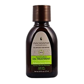 Macadamia Professional Nourishing Moisture Oil Treatment - .9oz. - Medium to Coarse Hair Textures - Nourishes & Tames - With Argan Oil - Sulfate, Gluten & Paraben Free, Safe for Color-Treated Hair