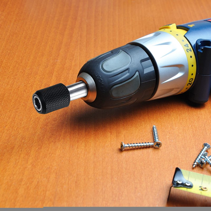 12 Pieces Extender Drill Bit Extension, Bit Holder For Impact