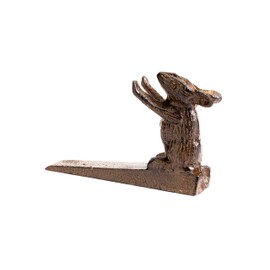 Giftcraft Basil Cast Iron Mouse Door Stoppers, Vintage Home Decor Metal Mouse Door Stoppers for Under The Door. Heavy Duty Door Stops