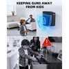 Biometric Gun Safe for Handgun Fingerprint 3 Ways Quick Access