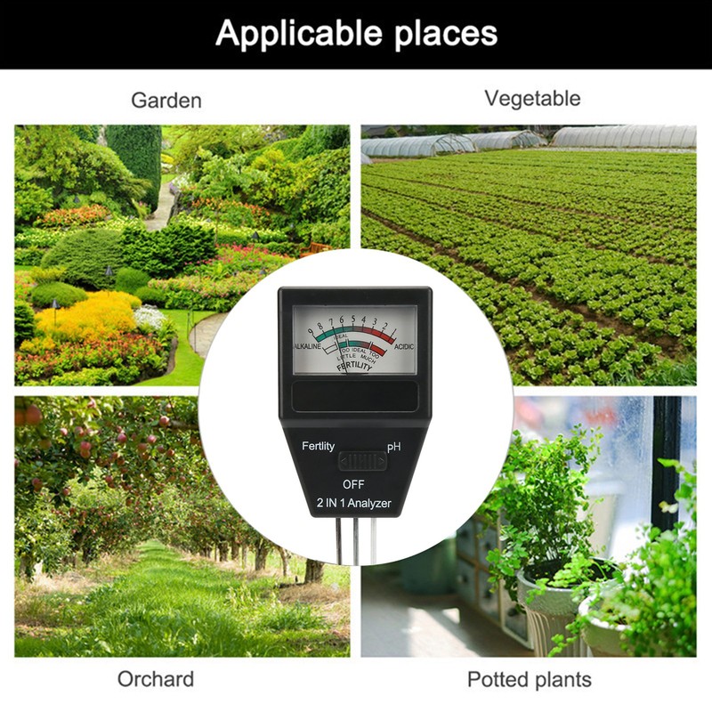 3 in 1 Soil Tester Soil Moisture PH Illumination Meter