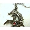 Magic Dragon Luminous Sword Keychain 3 Color Set (Gold, Silver,