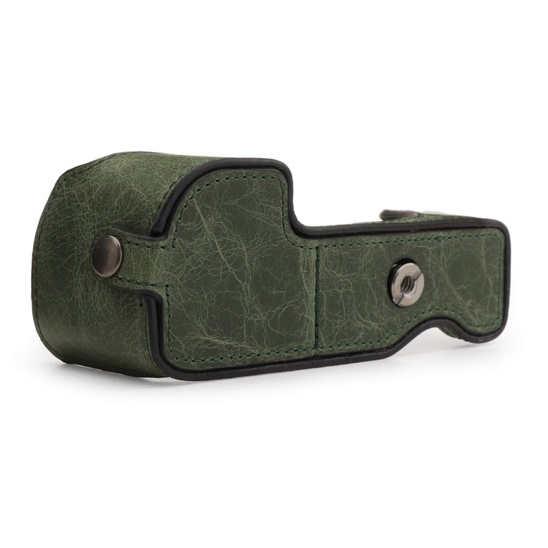 MegaGear MG1644 Ever Ready Genuine Leather Camera Half Case compatible
