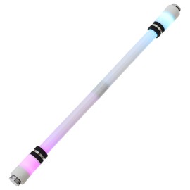 jojofuny Luminous Rotating Pen Spinning Rotating Pen Rolling Finger Anti Slip Coating Gaming Pen Flying Spinning Ballpoint Pen for Student Entertainment Black