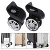 1 Pair A65 Wheels Mute Swivel Suitcase Luggage Samsonite Replacement