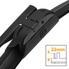 alca® Windscreen Wiper Set for Vauxhall Astra H GTC L08