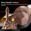 kexcelled Metallic PLA Filament 1.75mm,Brass Metal 3D Printer Filament PLA,Silk