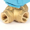 U.S. Solid 1" 3 Way Stainless Steel Motorized Ball Valve