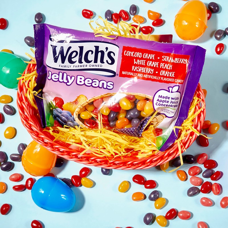 Welch's Fruit Flavor Jelly Beans, 2 Pack Candy Snacks &