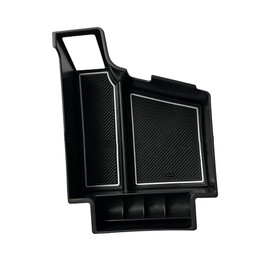 Riloer Center Console Armrest Box Organizer Tray, Armrest Tray Storage Box Compartment Tray Coin Container, Compatible with Volvo Xc90 Xc60 S90 S60 V90 V60