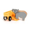 BRIO World Animal Safari Elephant & Wagon Toy Train for