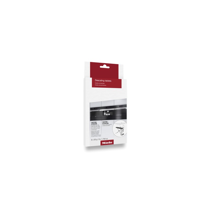 Miele Descaling Tablets for Coffee Machines, Steam Ovens, Ovens, Ranges,