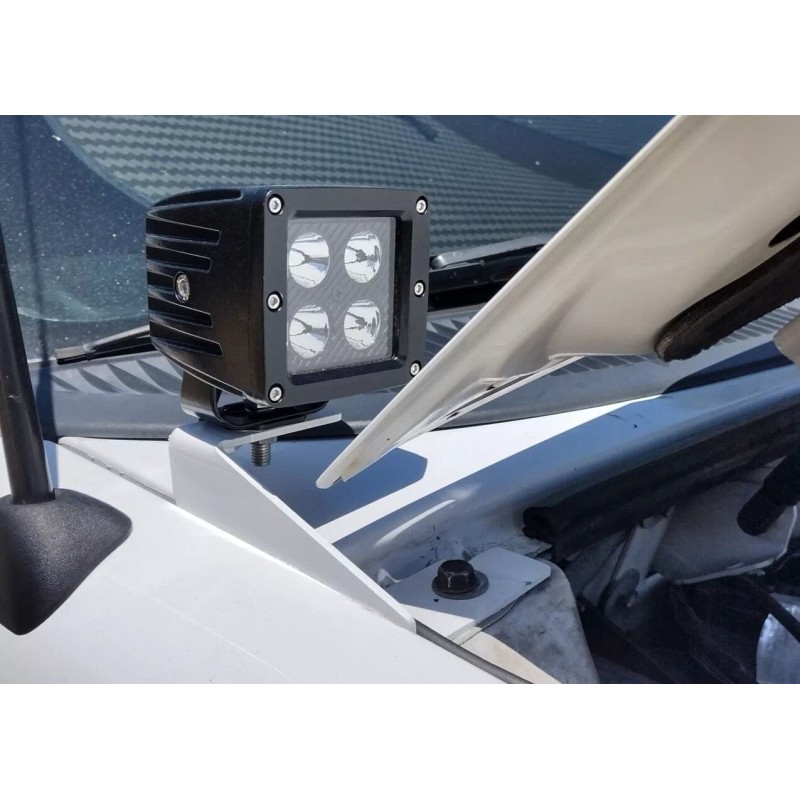 GoFastExplorers 91-01 Ford Explorer A Pillar Light Brackets With Mounting