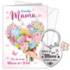 HOWAF Mother's Day Card, Mother's Day Card with Keyring Mum,