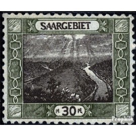 Saar 57 with hinge 1921 Landscapes (Stamps for collectors) Landscapes