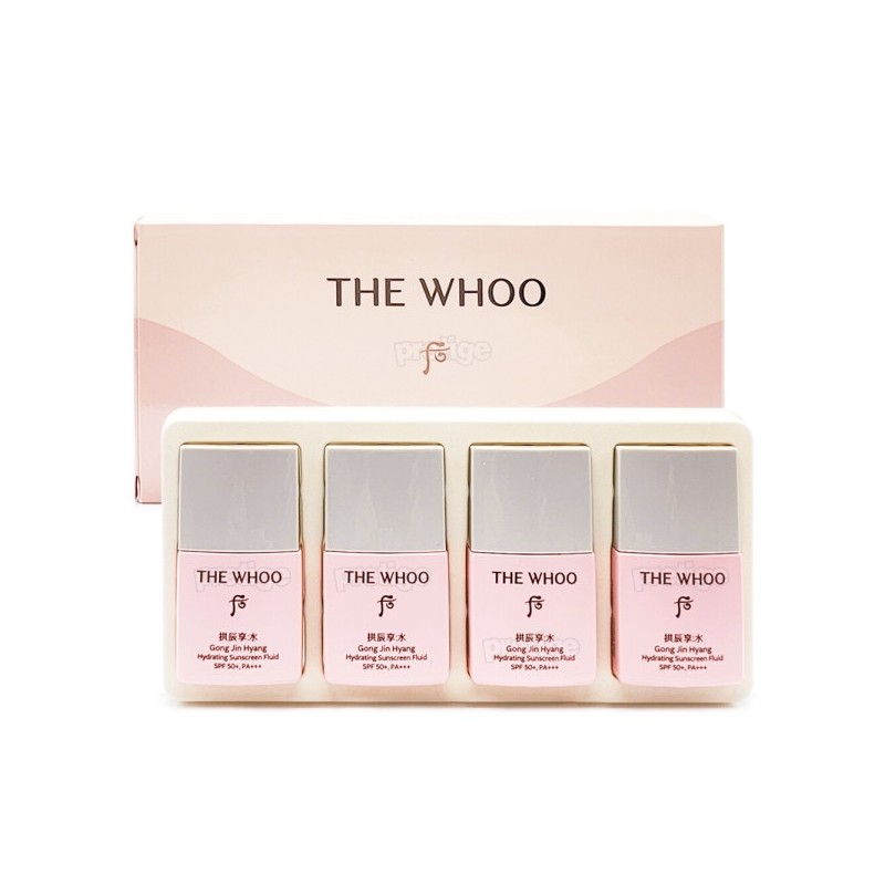 The Whoo Gongjinhyang Su Suyeon Moisture Sun 60ml+13mlx4ea Set /