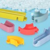 Shower Track Toy Cute Duckling Baby Bath Track Slide Toys