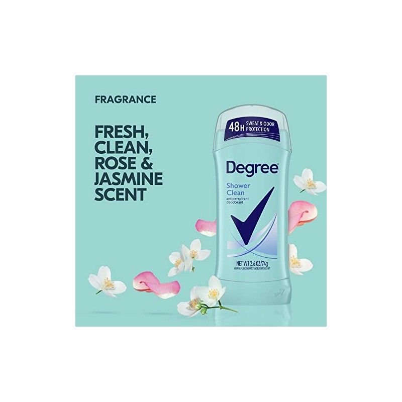 Degree Dry Protection Antiperspirant, Shower Clean 2.6 oz