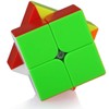 Maomaoyu 2x2 2x2x2 Cube,Speed Magic Cube 2x2,Easy Turning 3D Puzzle