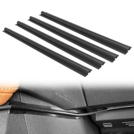 4PCS Car Concealed Wire Cover - PVC Auto Split Sleeving Wire Cord Organizer - Adhesive Cable Hidden Protector for USB, Audio and Video Line