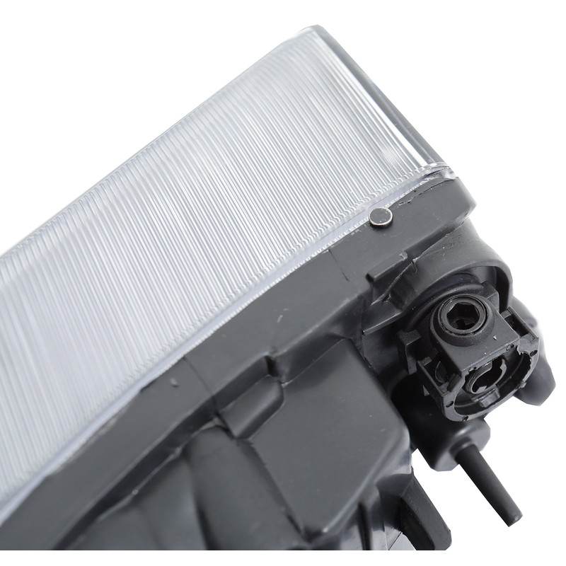 SPPC Crystal Headlights Black Assembly Set For Ford Mustang -