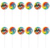 Rainbow Swirl Pops - 12 Suckers