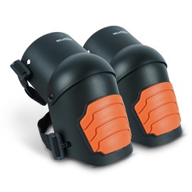 MELOTOUGH Knee Pads for Work,Construction,Flooring,Gardening-Comfortable and Flexible(Orange)