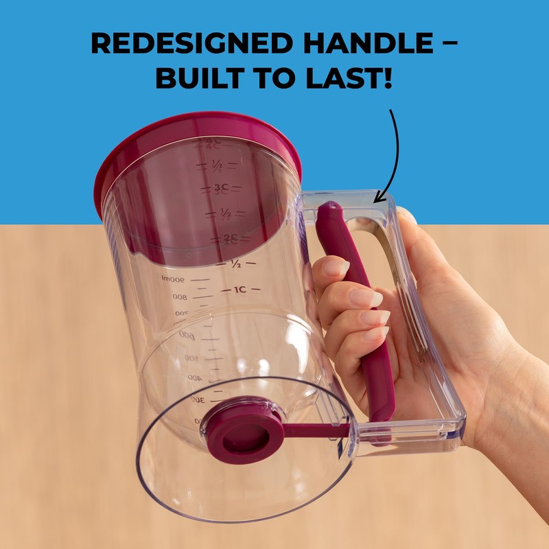 KPKitchen Pancake Batter Dispenser - Kitchen Must Have Tool for