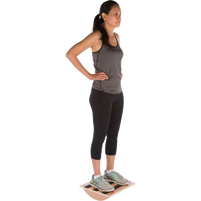 15" Stretching and Balancing Exercise Board by Trademark Innovations,Black