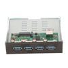 Front Panel USB 3.1 Hub 3.25in 10Gbps 4 Downstream Ports