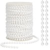 Pearl Garland, 6 MM White Faux String of Pearls, 78