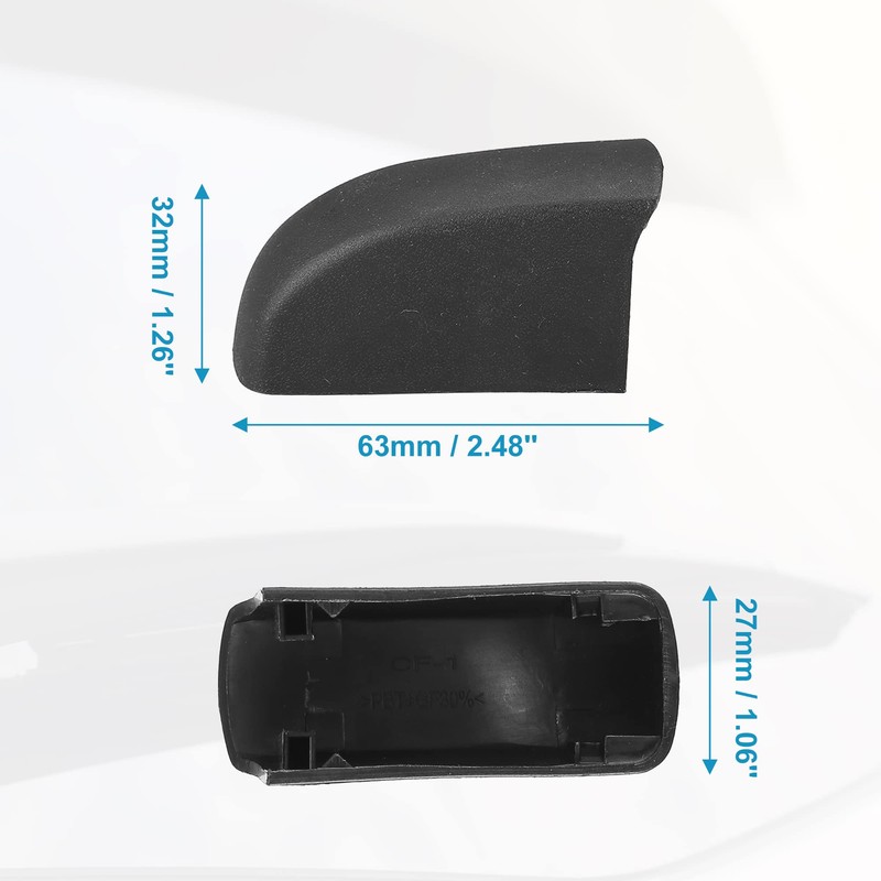 X AUTOHAUX Rear Windshield Wiper Arm Cover Cap for Toyota
