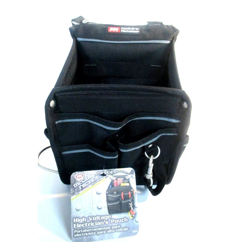 McGuire-Nicholas McGuire Nicholas High Voltage Black Electricians Tool Pouch 72504