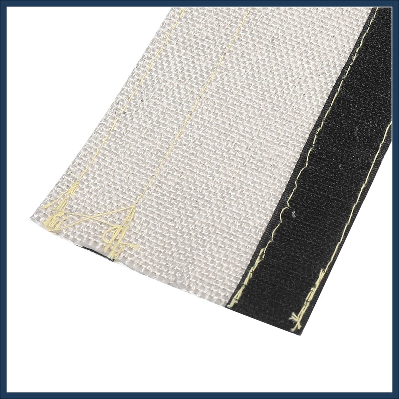 INFINAUTO Car Heat Shroud 5/8" ID 3.2ft Aluminized Sleeving Shield